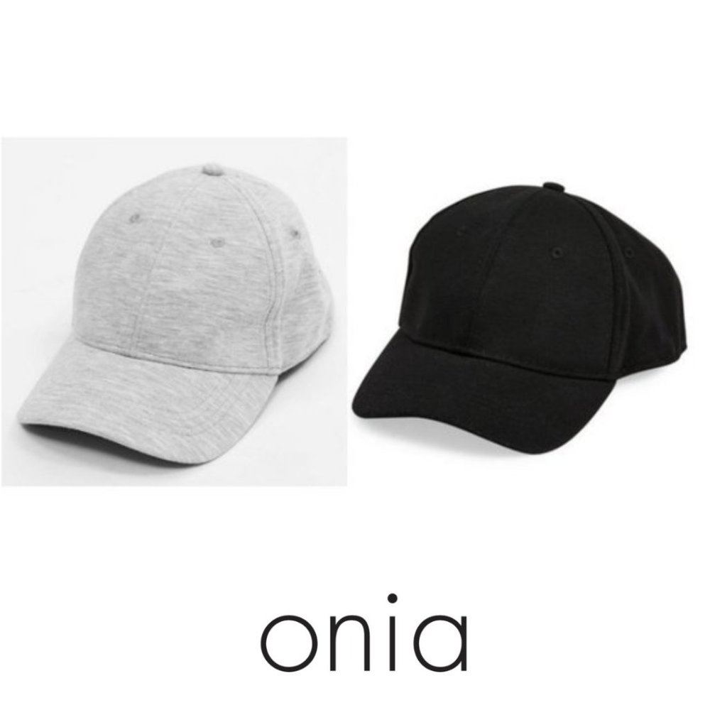 Onia "Ryan" Baseball Cap in Black or Gray